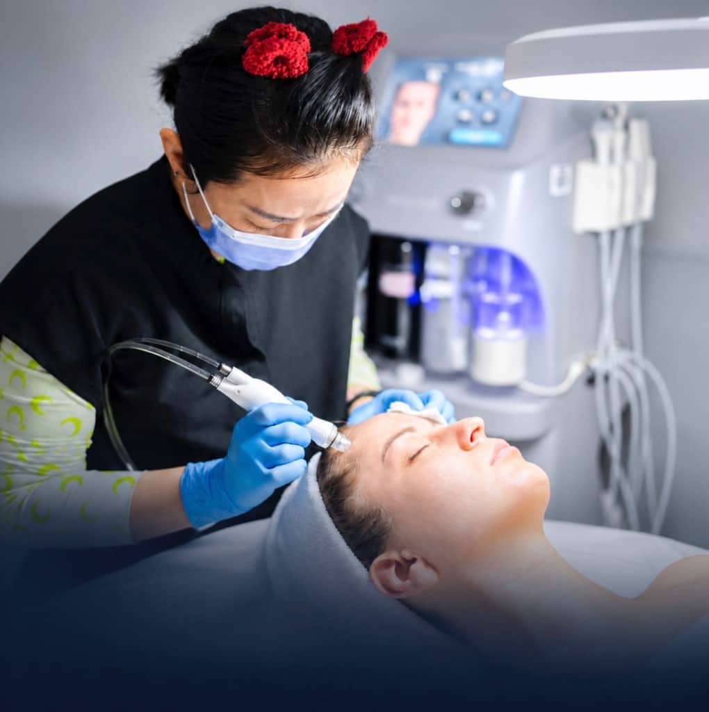 Skincare treatment in our Richmond clinic